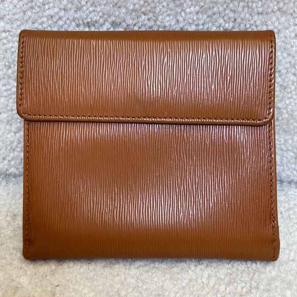 authentic vintage chloe epi leather bifold wallet - Picture 2 of 16